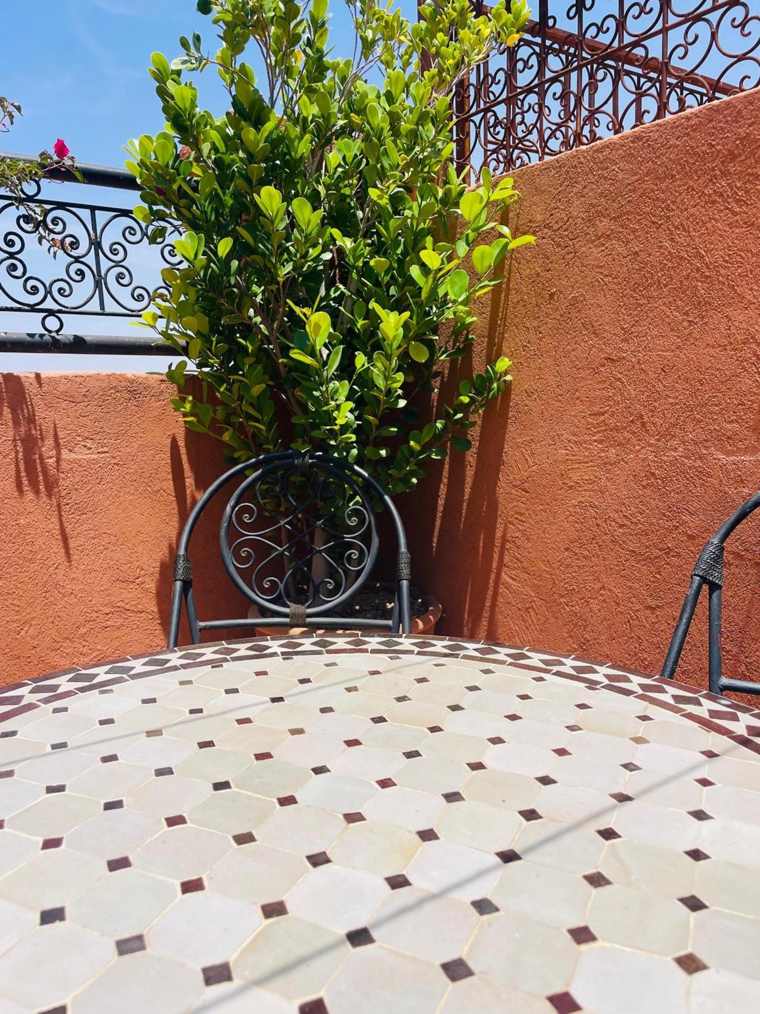 Riad Ms Holidays Terrasse Privatise Marrakech Маракеш Екстериор снимка